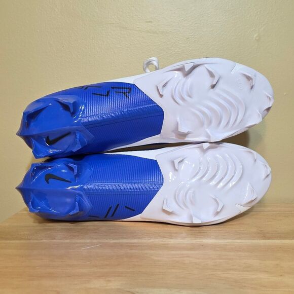 Nike Vapor Edge Pro 360 2 TB Football Cleats White Blue FQ4044-102 Men's Size 16 - Picture 6 of 7